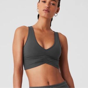 Alo wild thing bra anthracite